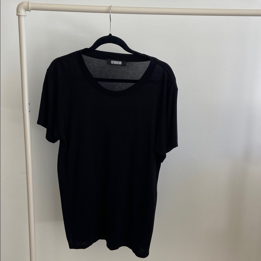 Reformation Classic Tee 100% Tencel XL + Tote